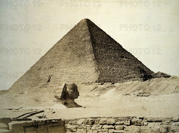 Great Pyramid and Sphinx, Egypt