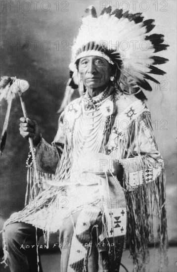 Mandan Chief, circa 1928