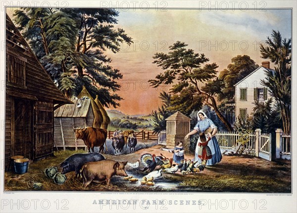 American Farm Scenes No. 2, Currier & Ives, 1853