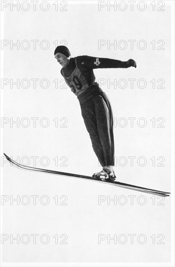 Oddbjorn Hagen, Norwegian Ski Jumper, 1936 Olympic Winter Games, Garmisch-Partenkirchen, Germany