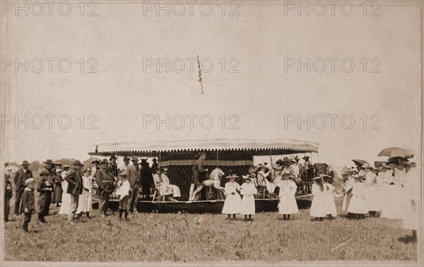 Horse- Powered Merry-Go-Round, Albion, Nebraska, USA, 1895