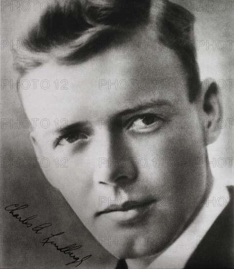 Charles Lindbergh, Portrait, Paris, France, 1927