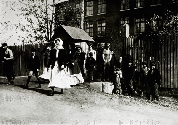 Young Mill Workers, USA, Lewis W. Hines, circa 1910