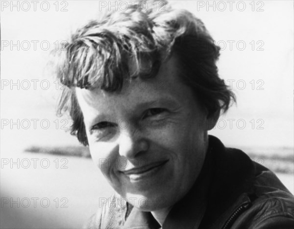 Amelia Earhart (1897-1937), American Aviation Pioneer, Portrait, 1937