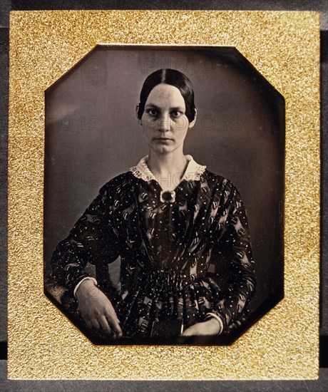 Woman Portrait, Daguerreotype, circa 1850's