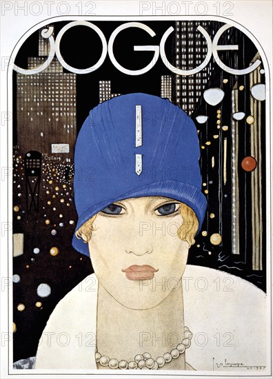 Jazz-Age Flapper, Vogue Magazine, circa 1927