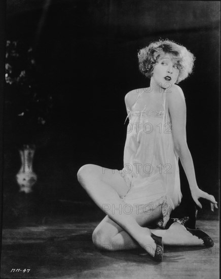 Actress Phyllis Haver, One of Mack Sennett's Bathing Beauties, Lingerie Portrait, circa 1915