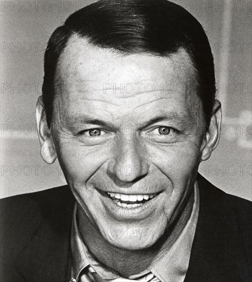 Frank Sinatra on-set of the Film, Robin and the 7 Hoods, 1964
