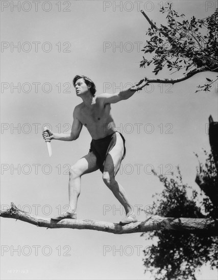 Johnny Weissmuller, On-Set of the Film, Tarzan Finds a Son, 1939