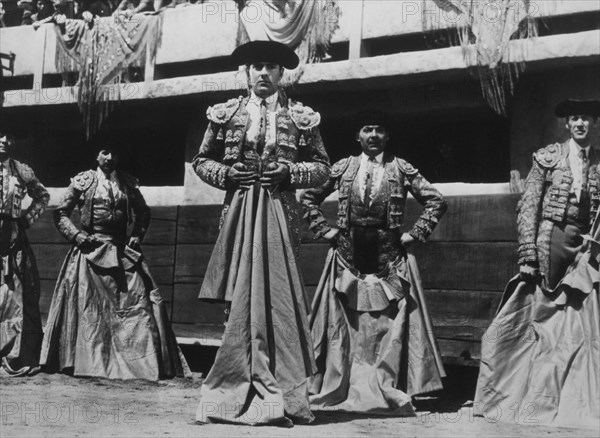 Tyrone Power, On-Set of the Film, Blood and Sand, 1941