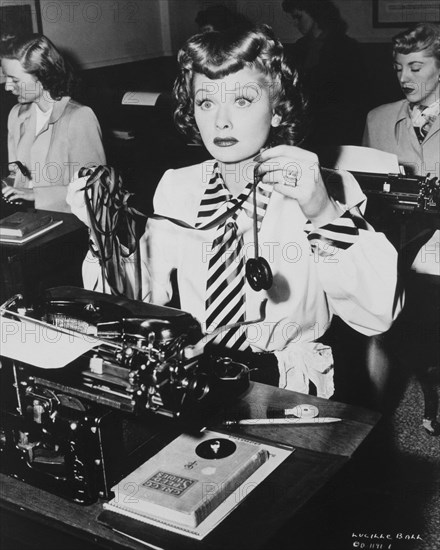 Lucille Ball, On-Set of the Film, Miss Grant Takes Richmond, 1949