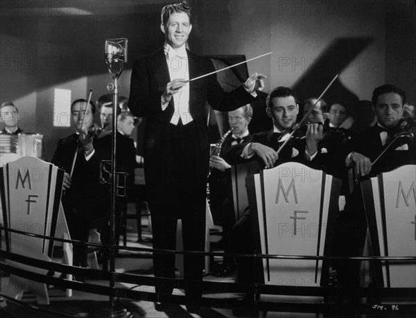 Rudy Vallee and Orchestra, On-Set of the Film, Sweet Music, 1935