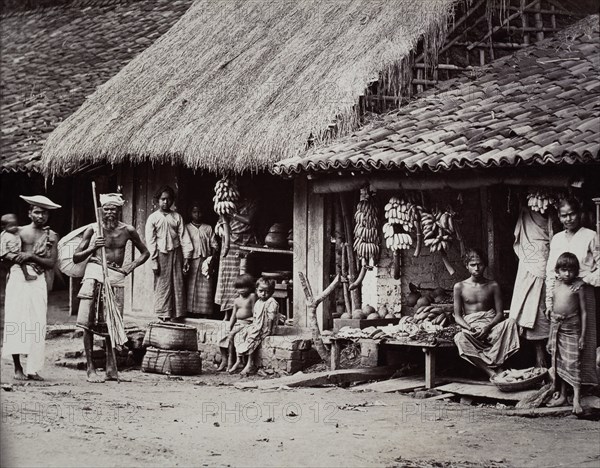 Villagers in Southern India, 1890