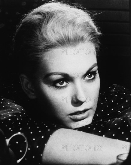 Kim Novak, Portrait, On-Set of the Film, "Vertigo", 1958