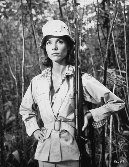 Elsa Martinelli, On-Set of the Film, "Rampage", 1963