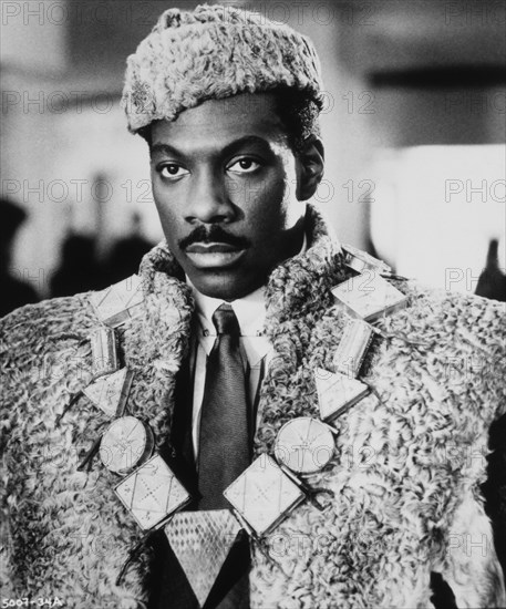 Eddie Murphy, On-Set of the Film, "Coming to America", 1988