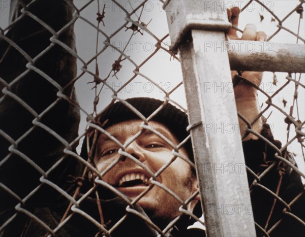 Jack Nicholson, On-Set of the Film, "One Flew Over the Cuckoo's Nest", 1975