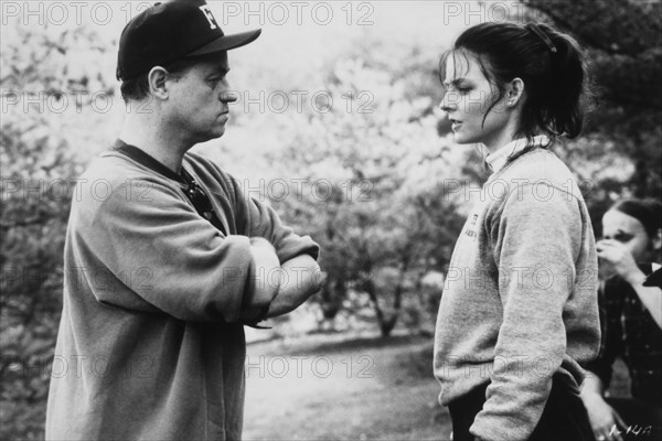 Jonathan Demme Directing Jodie Foster On-Set of the Film, "The Silence of the Lambs", 1991