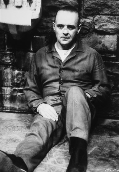 Anthony Hopkins, On-Set of the Film, "The Silence of the Lambs", 1991