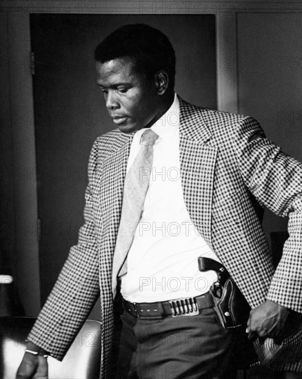 Sidney Poitier, on-set Portrait, 1967