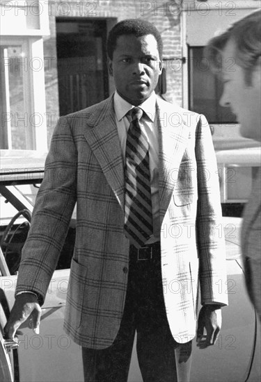 Sidney Poitier, on-set Portrait, 1967