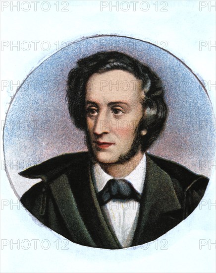Felix Mendelssohn (1809-1847), German Composer, Portrait