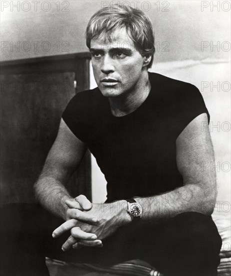 Marlon Brando on-set of the Film, "Night of the Following Day", 1968