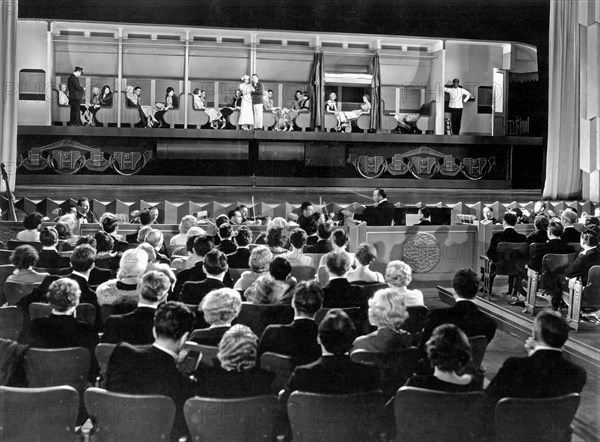 Stage Setting on-set of the Film, 42nd Street, 1933