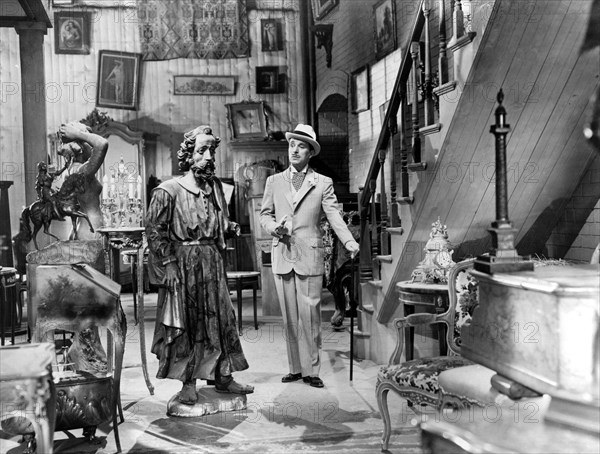 Charles Chaplin on-set of the Film, Monsieur Verdoux, 1947