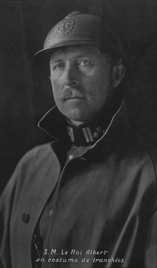 Albert I of Belgium, Military Portrait, World War I
