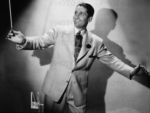 Lawrence Welk (1903-1992), American Musician and Band Leader, Portrait, circa 1940's