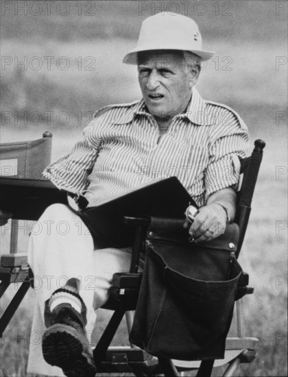 Stanley Kramer, American Film Director, on-set Portrait, 1979