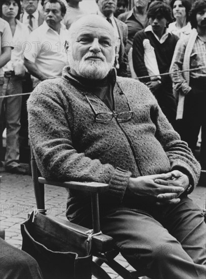 John Schlesinger (1926-2003), American Film Director, Portrait, 1985