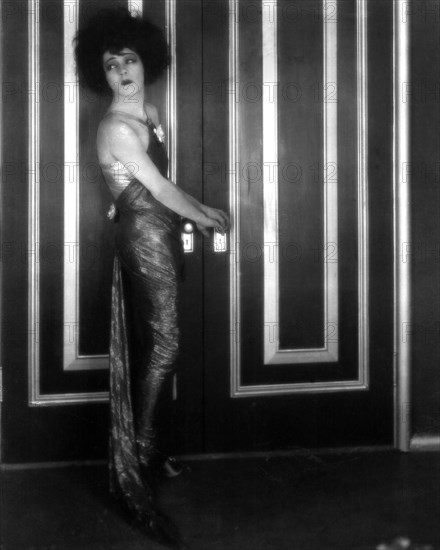 Alla Nazimova, on-set of the Silent Film, "Camille", 1921