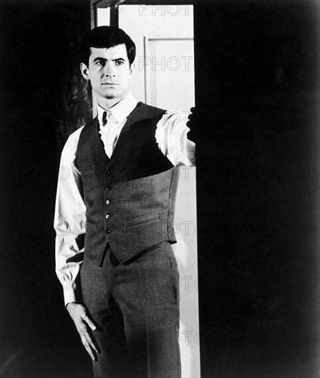 Anthony Perkins, on-set of the Film, "The Trial" Directed by Orson Welles, 1962