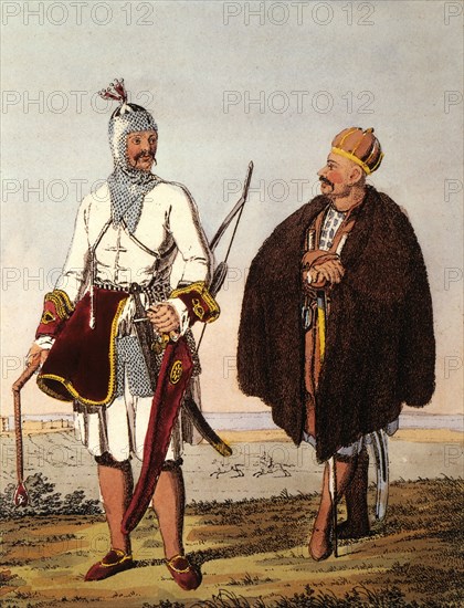 circassian Prince and Nobleman, from Travels Through the Southern Provinces of the Russian Empire in the Years 1793 & 1794