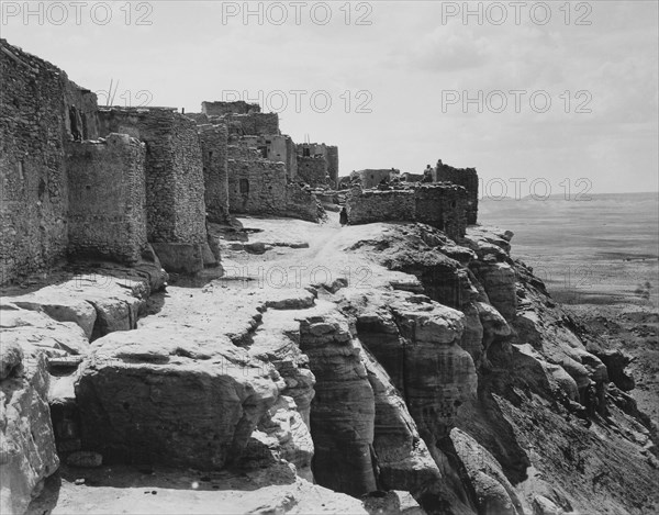 Walpi, Hopi Village on First Mesa, Arizona, USA, circa 1901