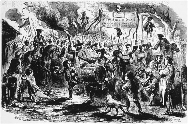 Stamp Act Protest, New York City, 1765