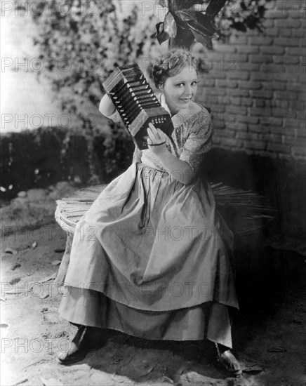 Winifred Westover, on-set of the Film, "Lummox", 1930