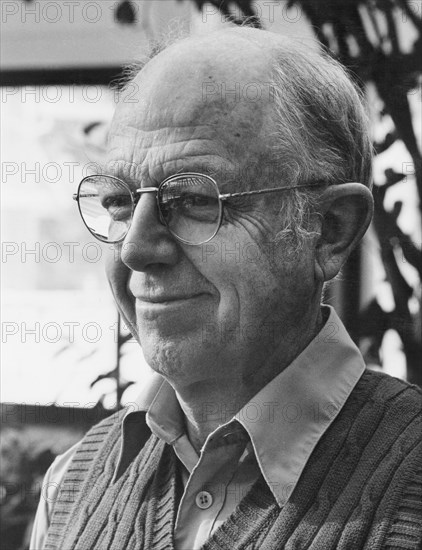 George Stoney, American Documentary Filmmaker, Portrait, 1983