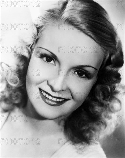 Madeleine Sologne, Close-Up Portrait, on-set of the French Film, " The Eternal Return (aka L'Eternel Retour), 1943