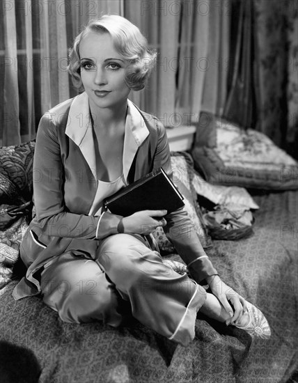 Carole Lombard, on-set of the Film, "Fast and Loose", 1930