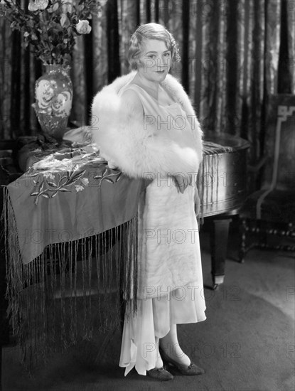 Irene Franklin, on-set of the Short Film, "Irene Franklin, The American Comedienne", 1929
