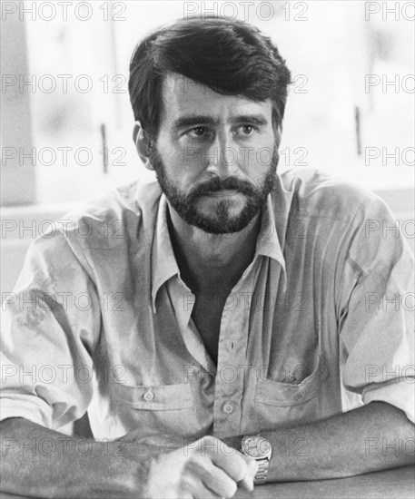 Sam Waterston, on-set of the Film, "The Killing Fields", Warner Bros., 1984