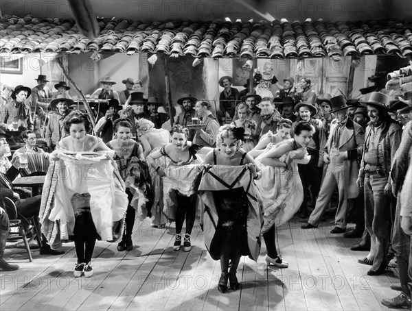 Dance-Hall Girls, Publicity Portrait on-set of the Film, "Rose of the Rancho", 1936