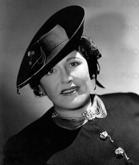 Louella Parsons, American Movie Columnist, Portrait, circa 1930's