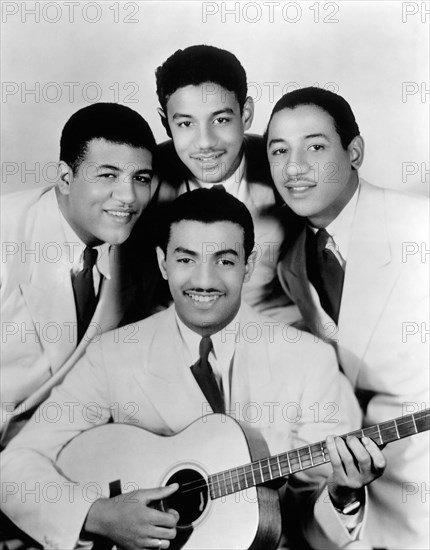 The Mills Brothers, American Jazz and Pop Vocal Quartet, Studio Portrait, circa mid-1930's