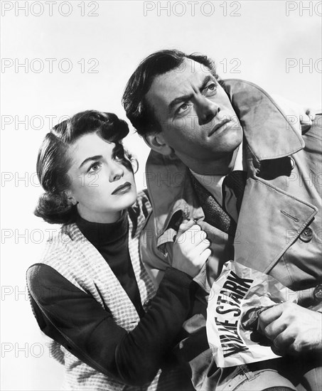 Joanne Dru, John Ireland, Portrait on-set of the Film, "All the King's Men", 1949