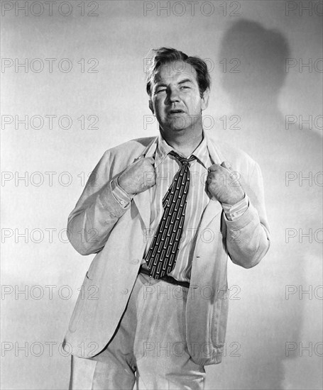 Broderick Crawford, Publicity Portrait, on-set of the Film, "All the King's Men", 1949