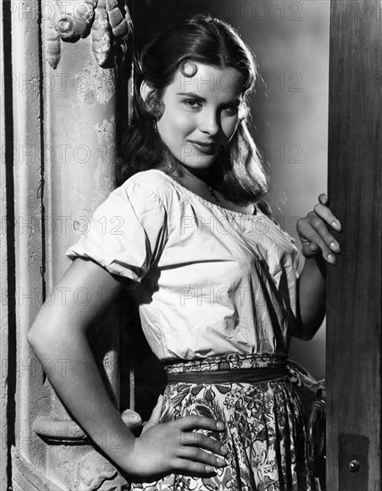 Jean Peters, Publicity Portrait for the Film, "Captain from Castile", 20th Century Fox, 1947